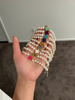 Freshwater CLOVER bracelet